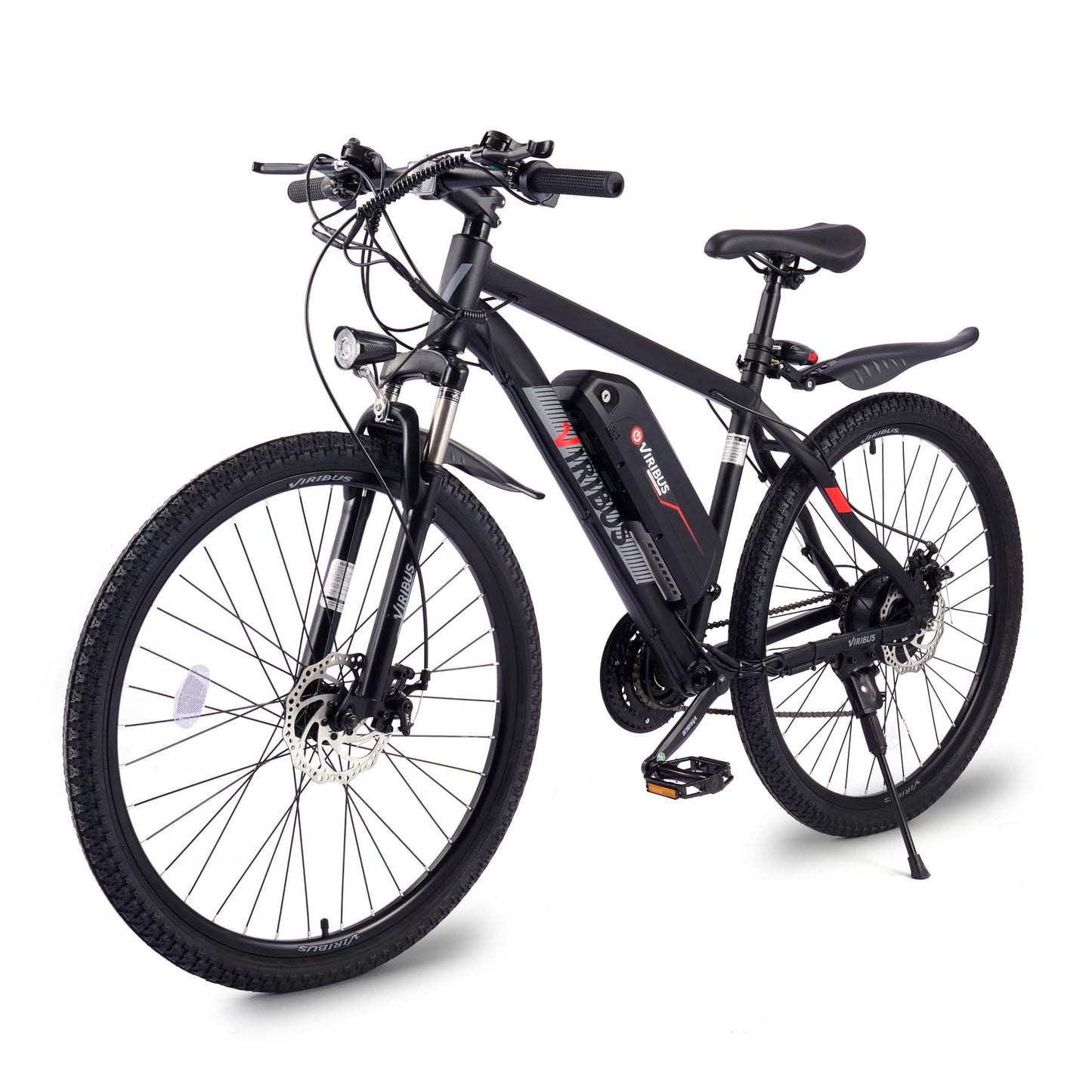 Viribus Panther Electric Mountain Bike 500W Motor, 50-Mile Range