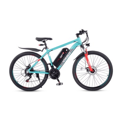 Viribus Panther Electric Mountain Bike 500W Motor, 50-Mile Range
