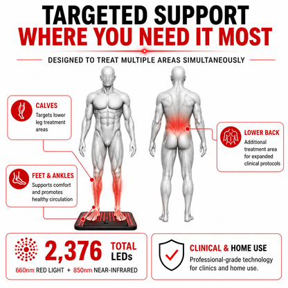 Red Light Therapy Kit for Feet | 3 Devices