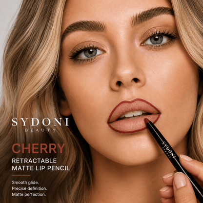 RETRACTABLE MATTE LIP PENCILS with SHEA BUTTER 9 Rich, Smudge‑Resistant Shades