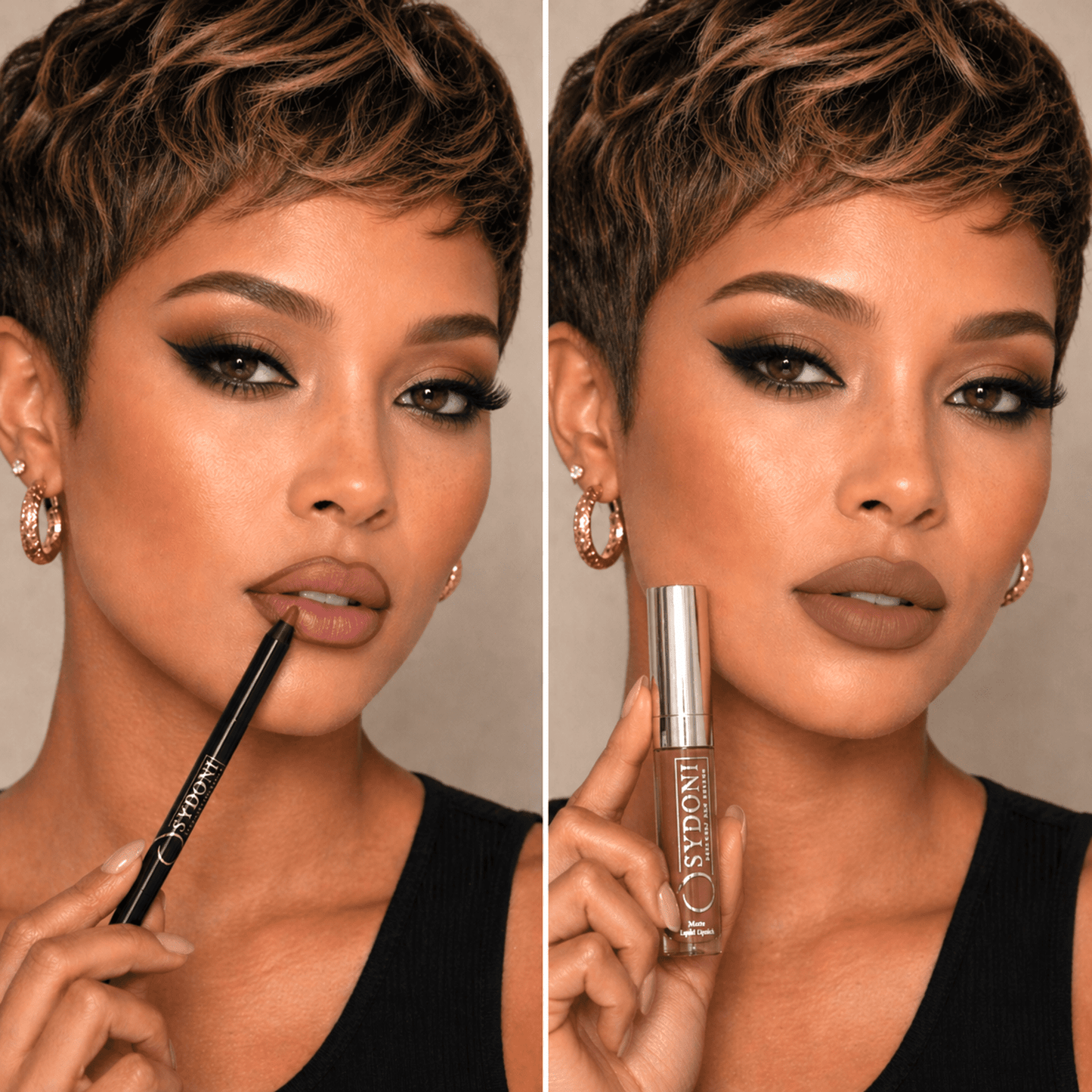 SYDONI Chestnut Matte Lip Combo Duo