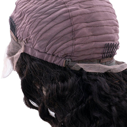 Deep Wave 13x4 HD Lace Front, 1B | 100% Human Hair Wig