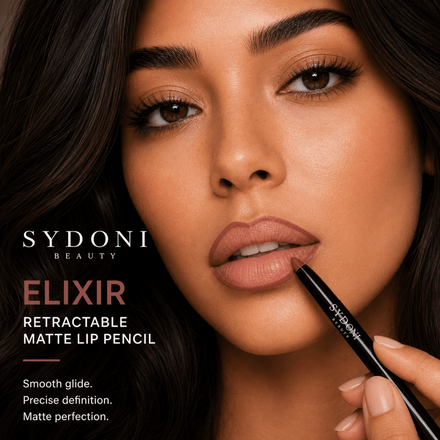 RETRACTABLE MATTE LIP PENCILS with SHEA BUTTER 9 Rich, Smudge‑Resistant Shades