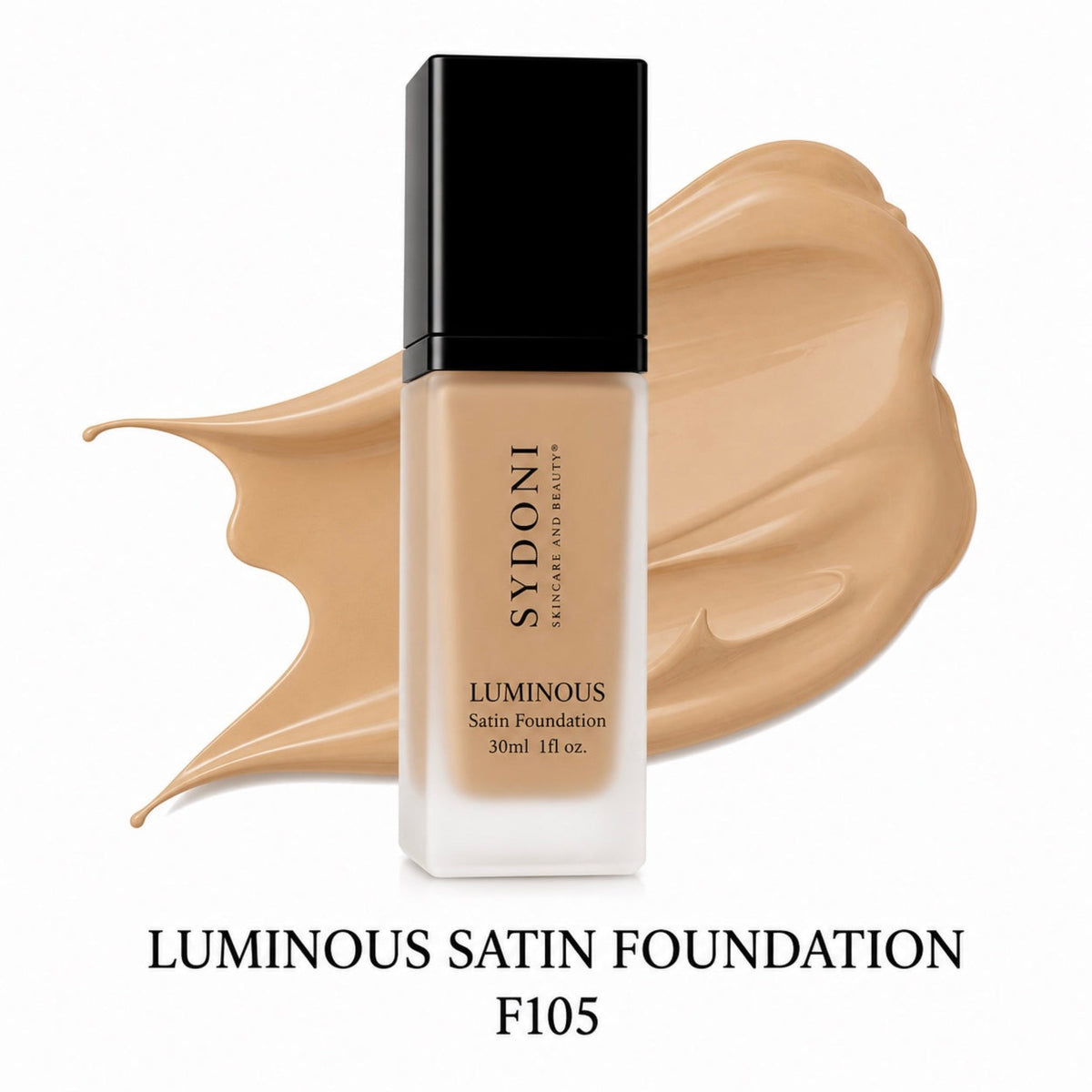 SYDONI LUMINOUS SATIN FOUNDATION – Radiant Skin, Smooth Perfection 30ml 1 fl. oz (16 Shades)