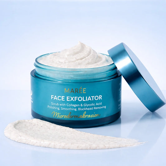 Face Exfoliation Scrub with Collagen & Glycolic Acid