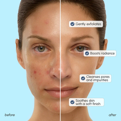 Face Exfoliation Scrub with Collagen & Glycolic Acid