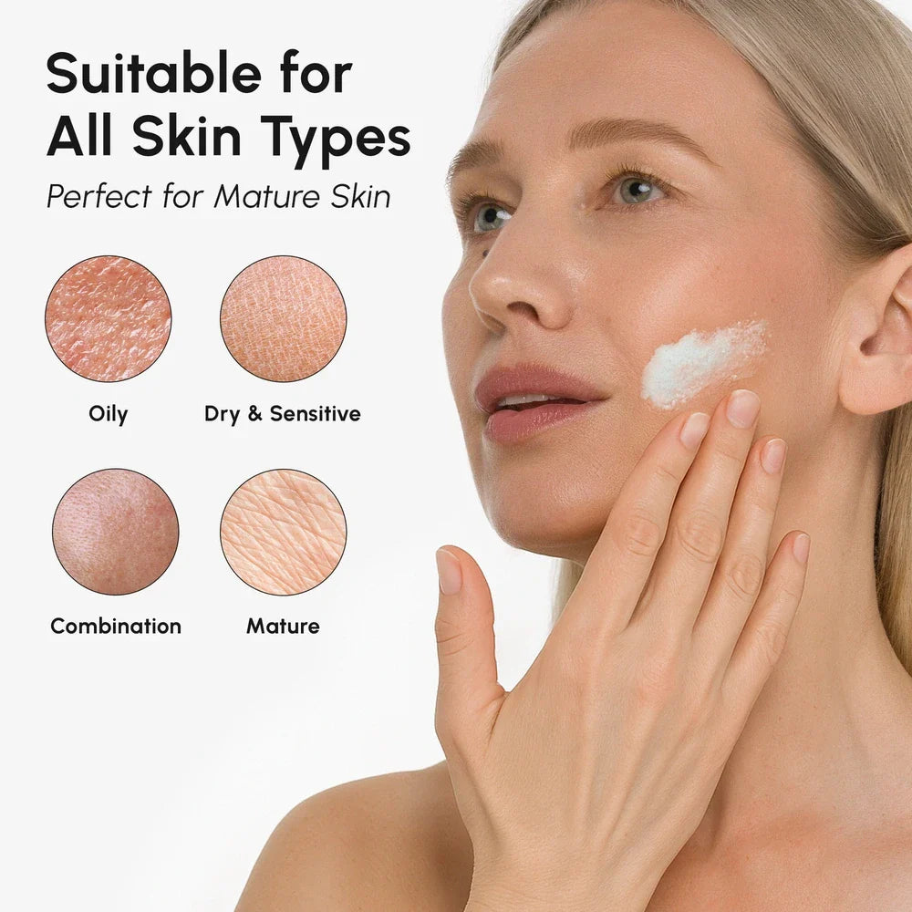 Face Exfoliation Scrub with Collagen & Glycolic Acid