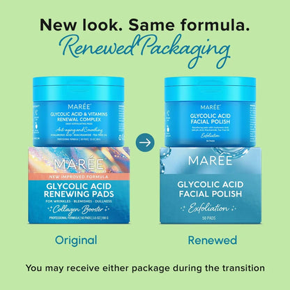 Glycolic Acid Exfoliating Pads | 50