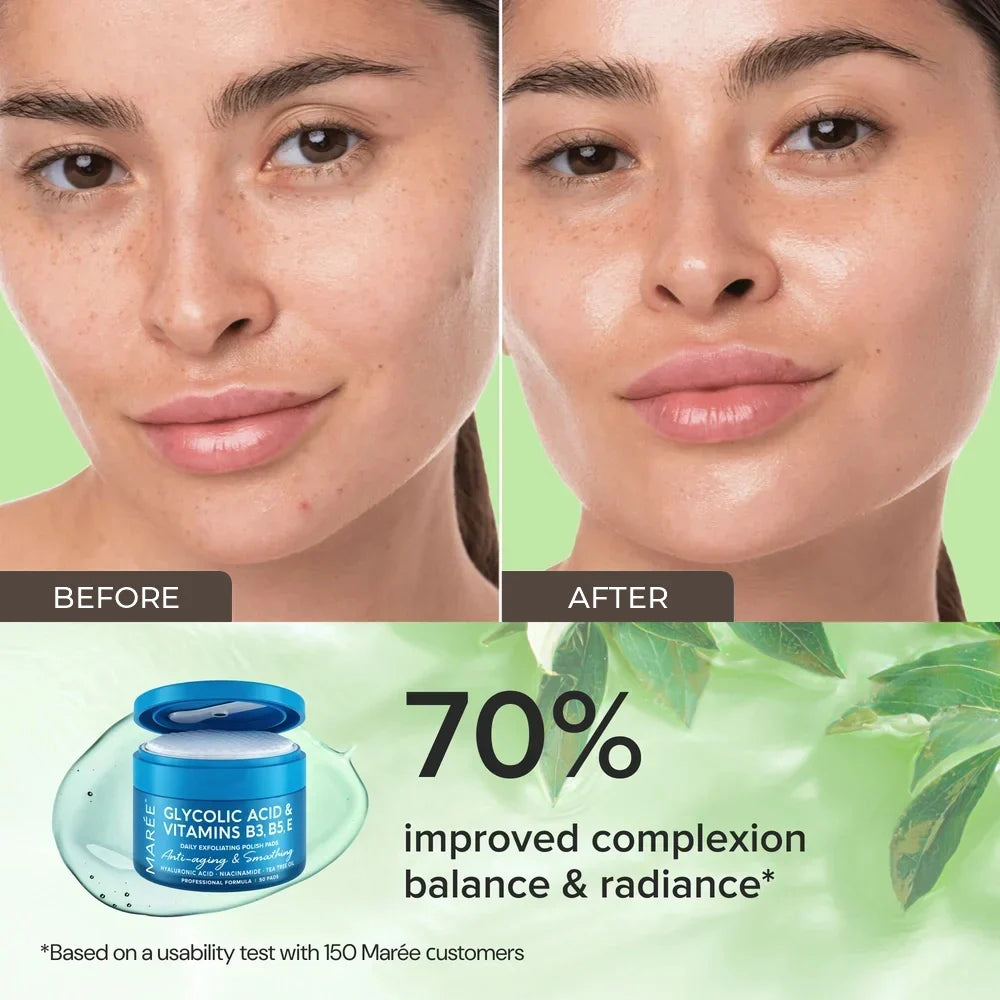 Glycolic Acid Exfoliating Pads | 50