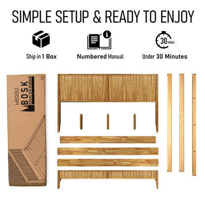 Solid Wood Bed Frame | Bosk