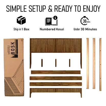 Solid Wood Bed Frame | Bosk