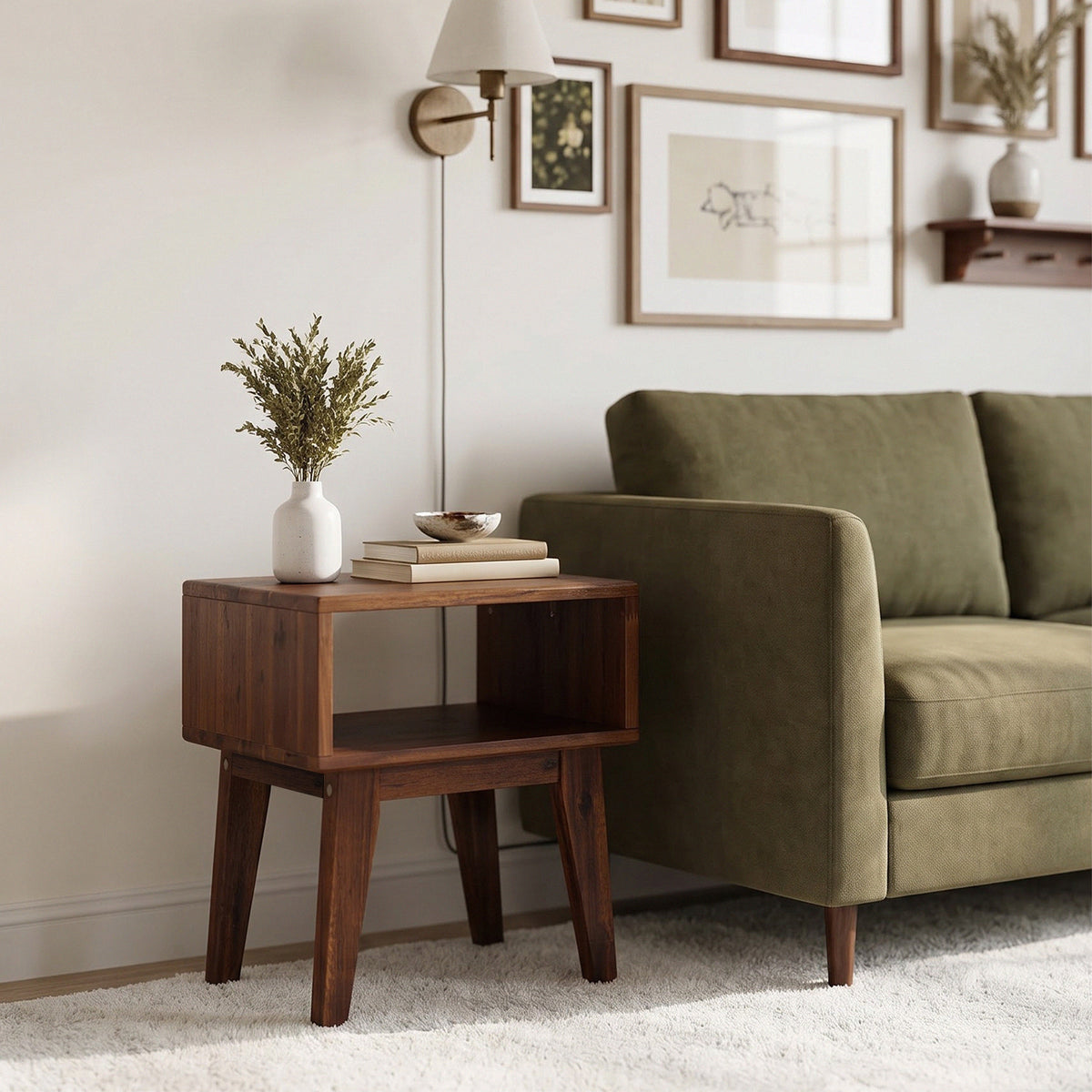 Serena Solid Wood Nightstand