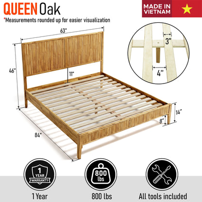 Solid Wood Bed Frame | Bosk