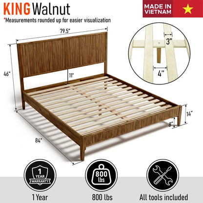 Solid Wood Bed Frame | Bosk