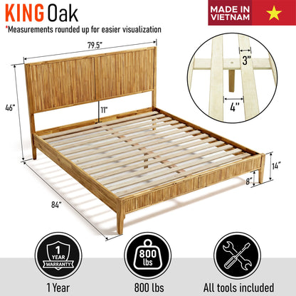 Solid Wood Bed Frame | Bosk