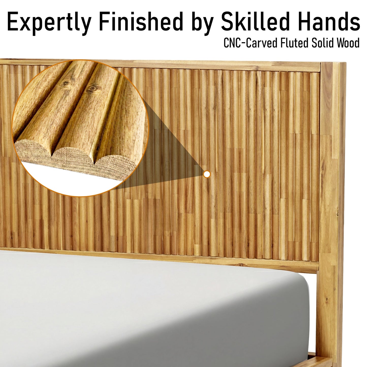Solid Wood Bed Frame | Bosk
