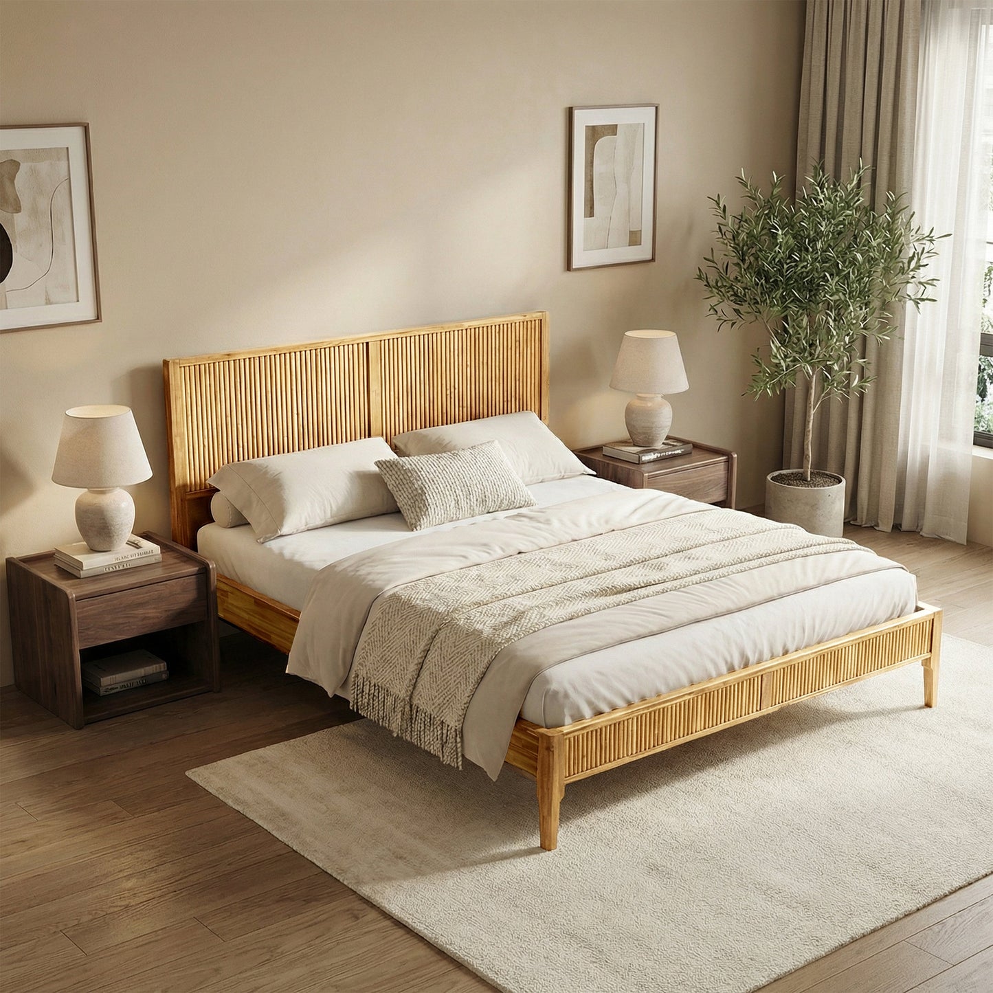 Solid Wood Bed Frame | Bosk