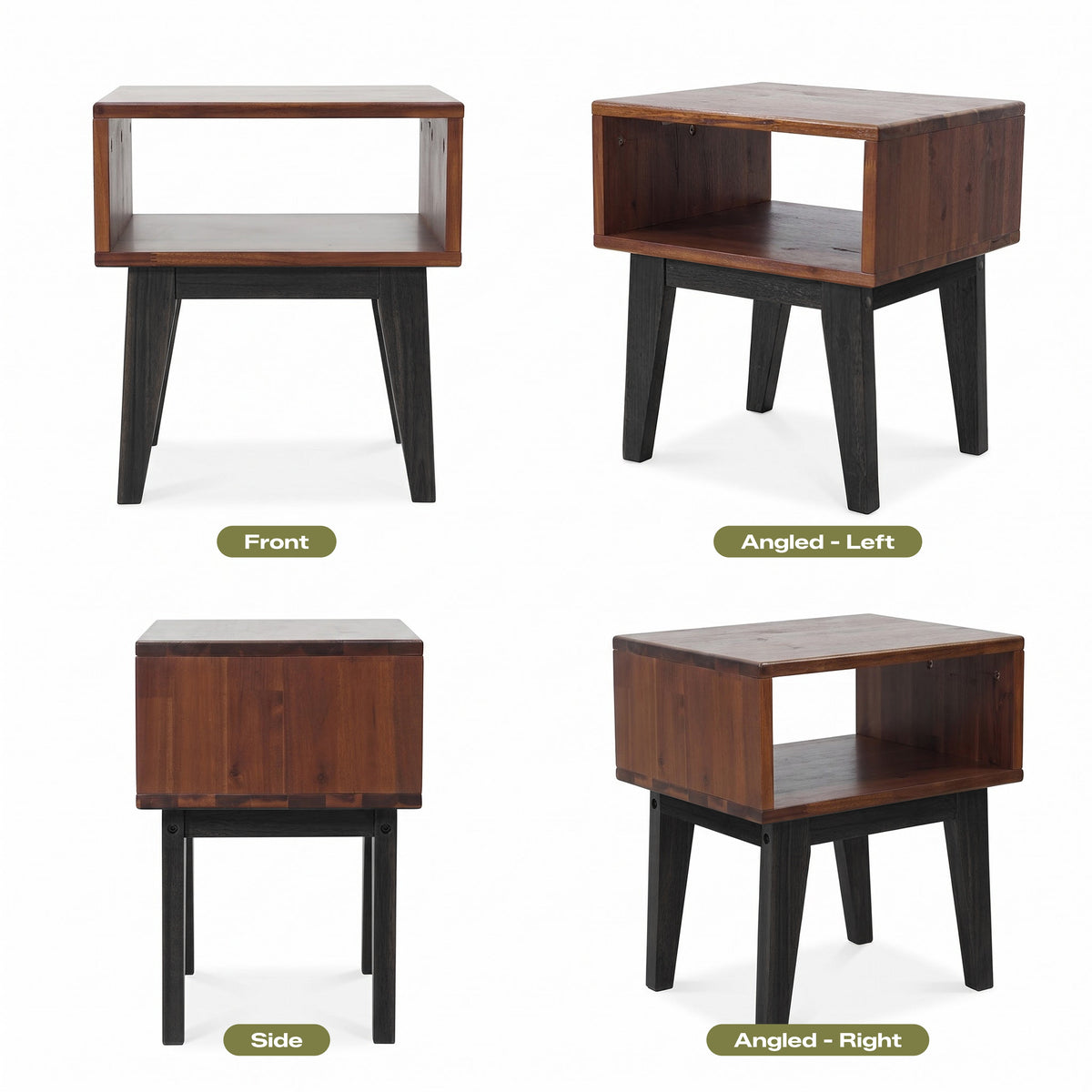 Serena Solid Wood Nightstand