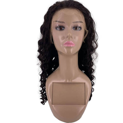 Deep Wave 13x4 HD Lace Front, 1B | 100% Human Hair Wig