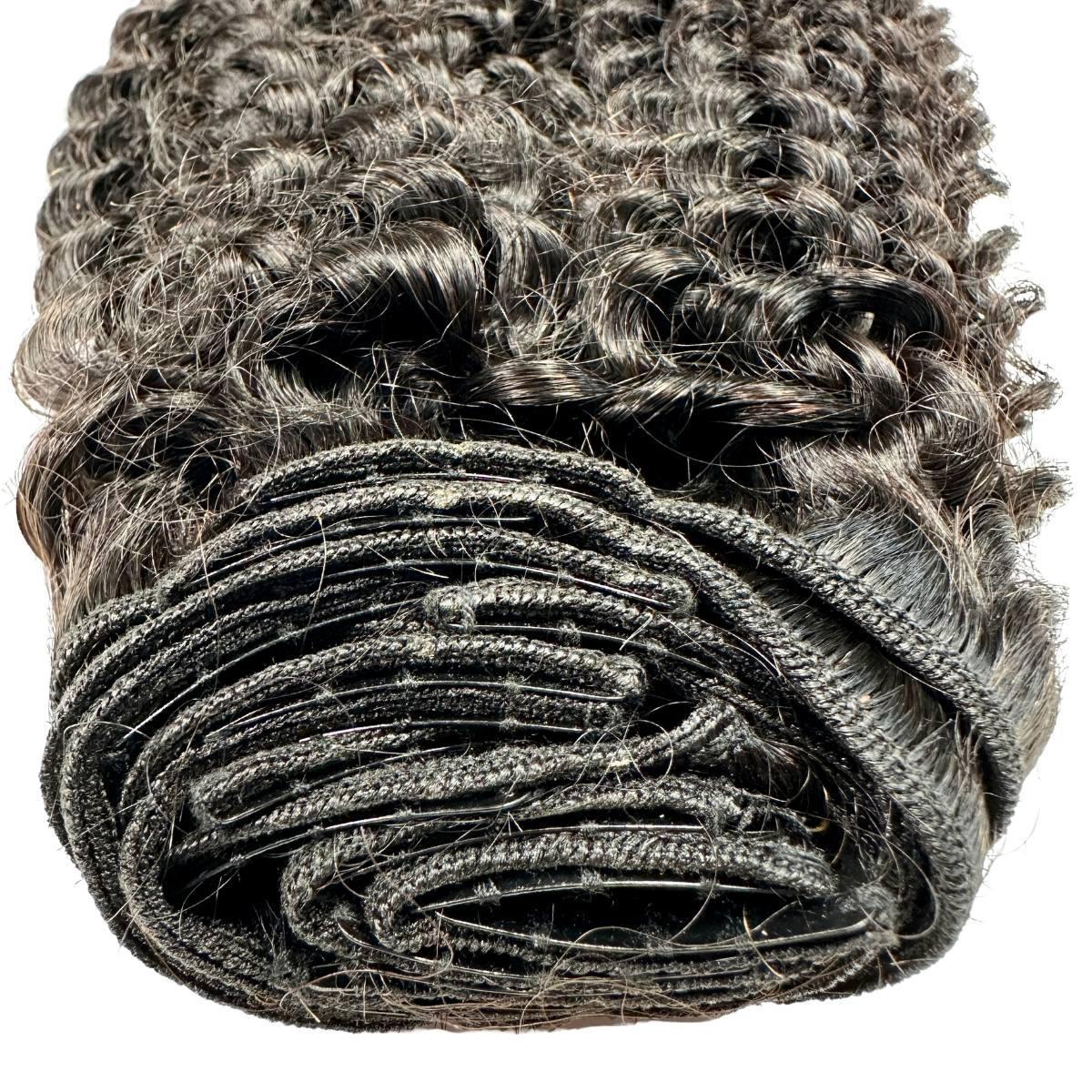 Textured Curly Clip-In 100% Human Hair Extensions