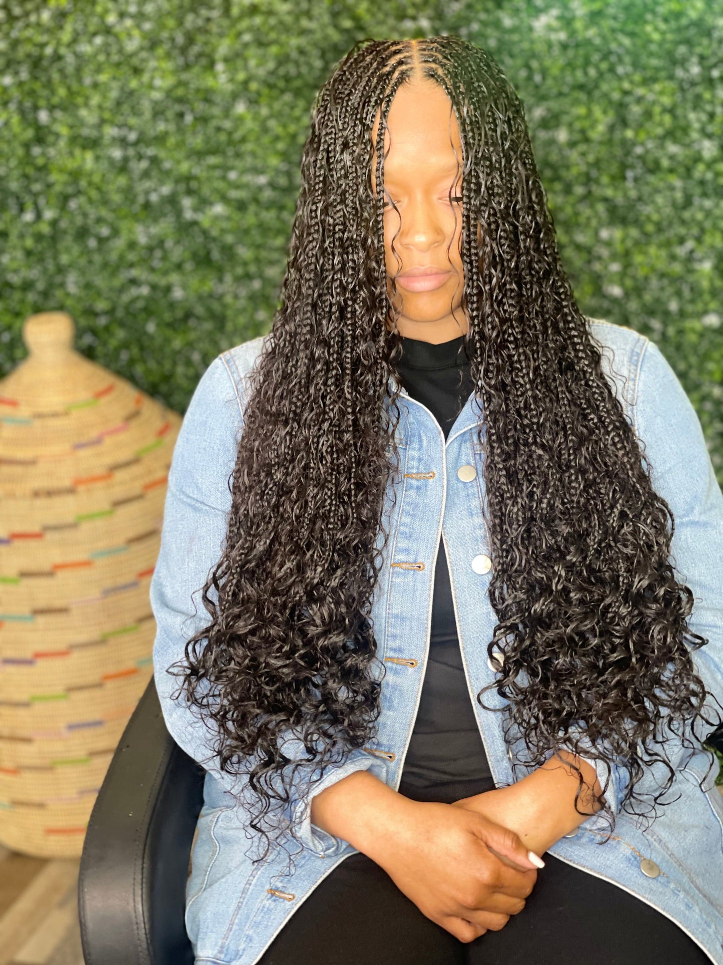 Boho Deep Wave Bulk Braiding Hair