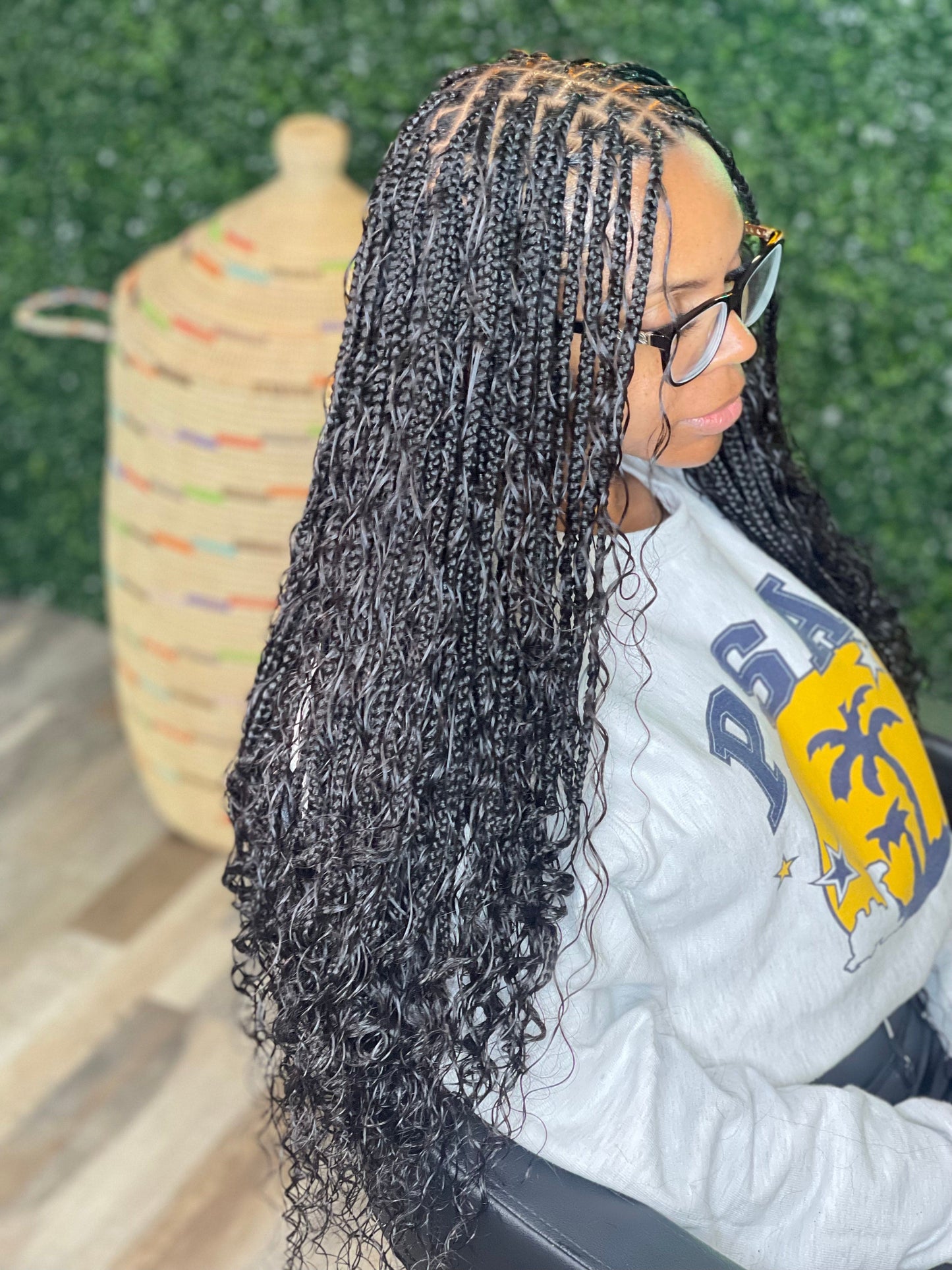 Boho Deep Wave Bulk Braiding Hair