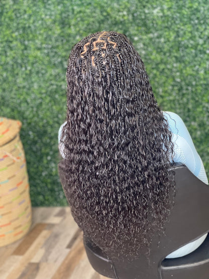 Boho Deep Wave Bulk Braiding Hair