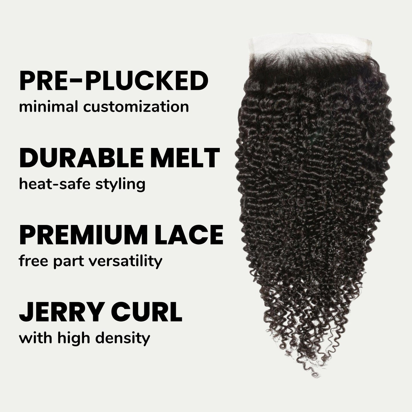 Jerry Curl 6x6 HD Lace Closure