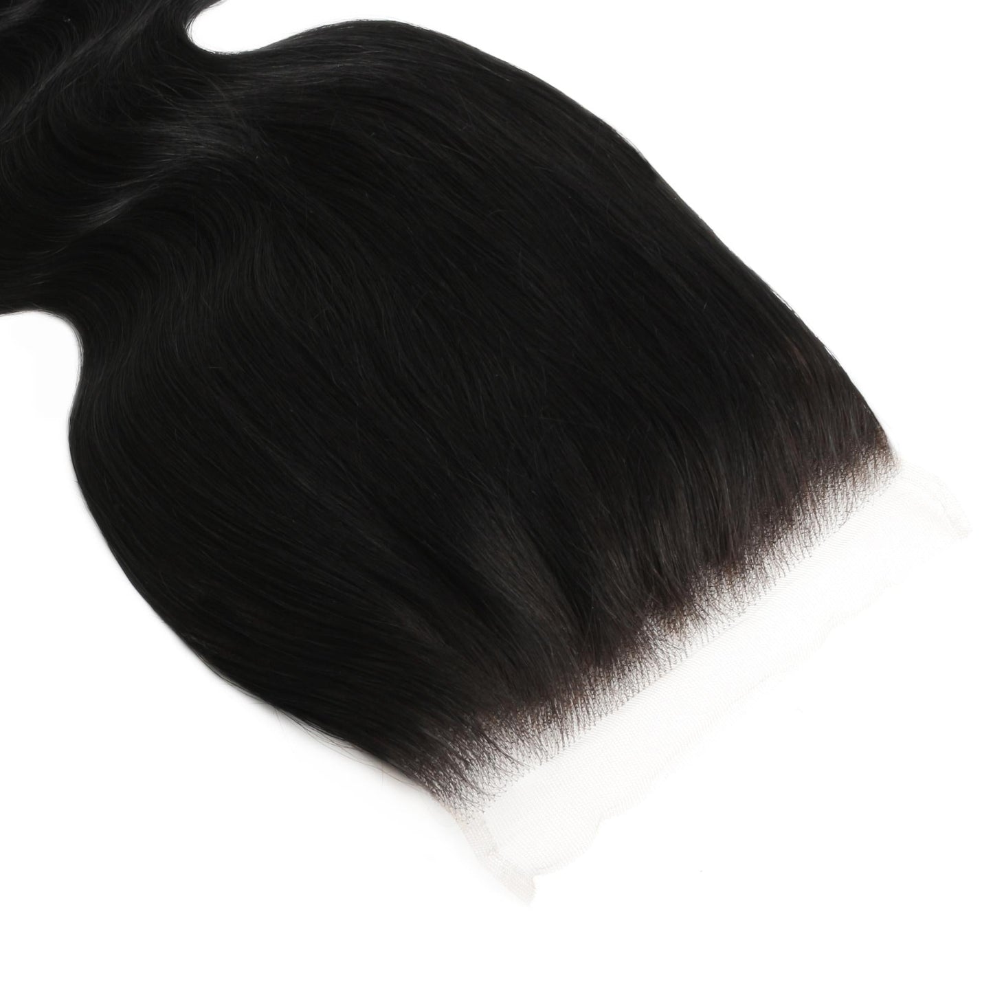 #1 Jet Black Body Wave 6x6 HD Lace Closure