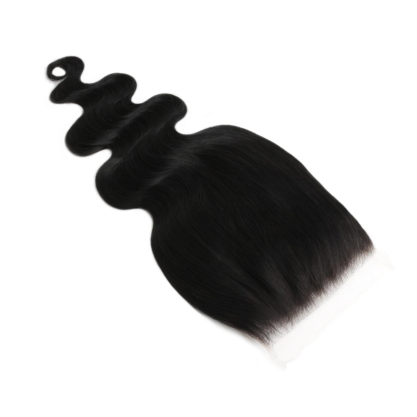 #1 Jet Black Body Wave 6x6 HD Lace Closure