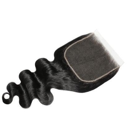 #1 Jet Black Body Wave 7x7 HD Lace Closure