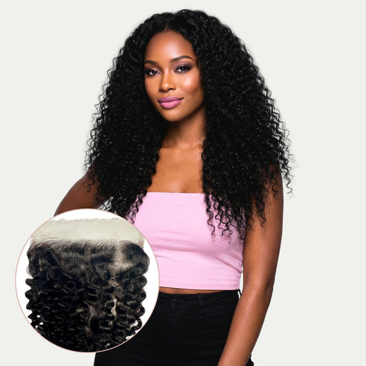 Textured Curly 7x7 HD Lace Closure