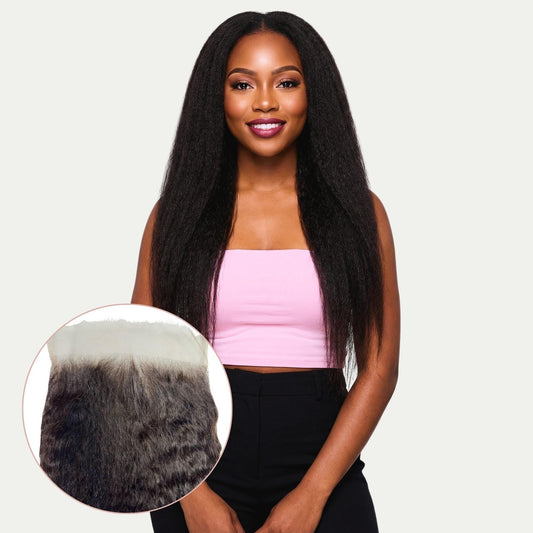 Textured Straight 6x6 HD Lace Hair Closure