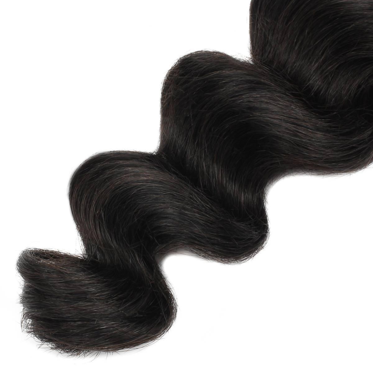 Natural 1B Loose Wave Bulk Braiding Hair