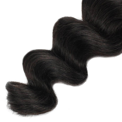 Natural 1B Loose Wave Bulk Braiding Hair
