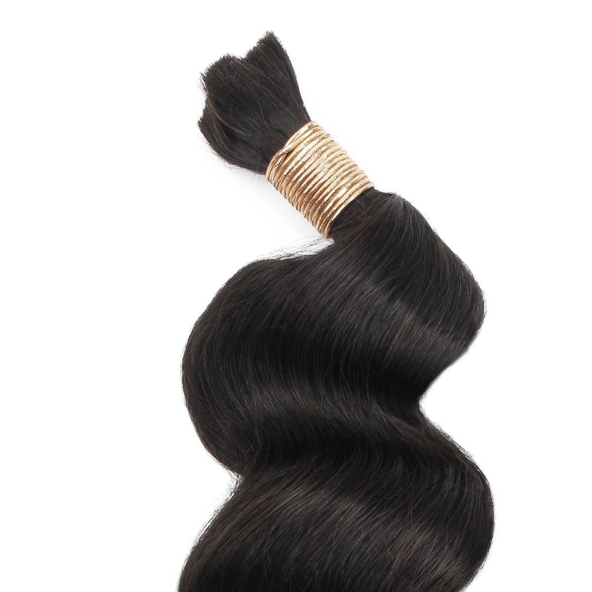 Natural 1B Loose Wave Bulk Braiding Hair