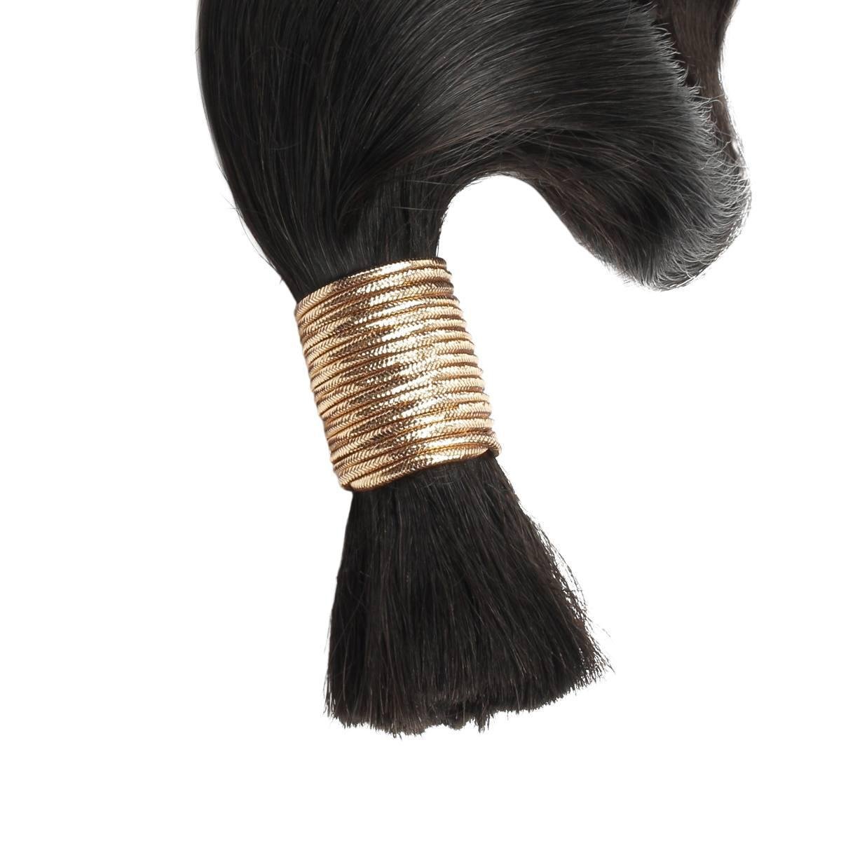 Natural 1B Loose Wave Bulk Braiding Hair