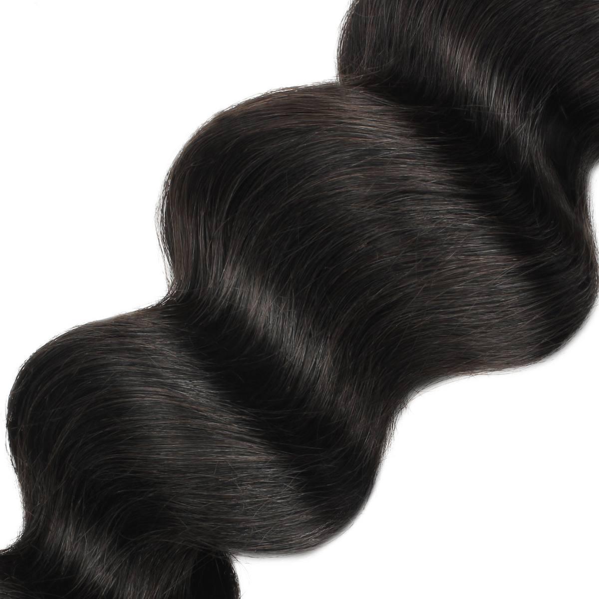 Natural 1B Loose Wave Bulk Braiding Hair