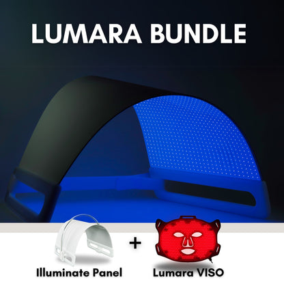 The Lumara Illuminate Blue Light Panel Supports Blemish Prone Skin