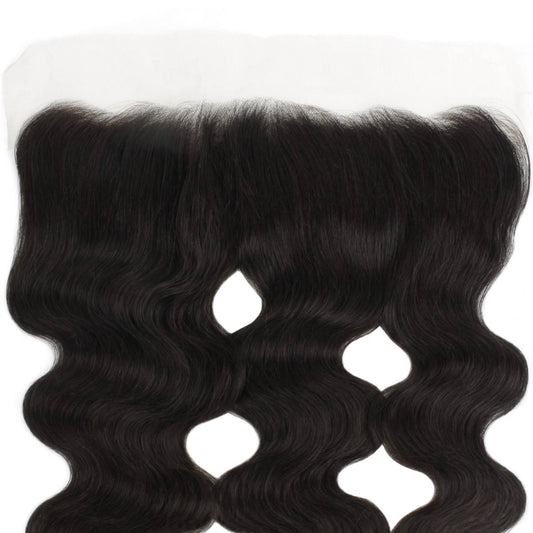 Malaysian Body Wave 13x4 Transparent Lace Hair Frontal