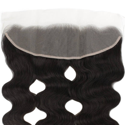 Malaysian Body Wave 13x4 Transparent Lace Hair Frontal