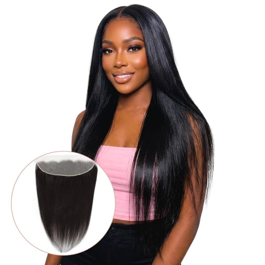 Malaysian Straight 13x4 Transparent Lace Hair Frontal