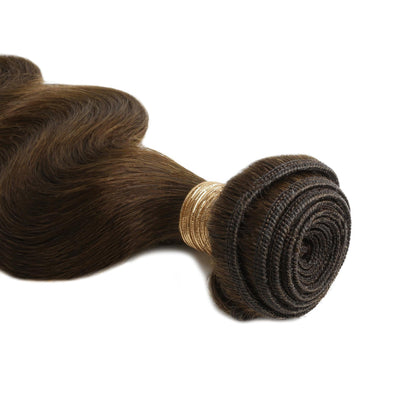 #4 Medium Brown Body Wave Hair Bundles