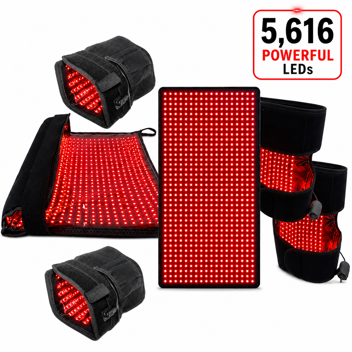 Red Light Therapy Kit for Hands and Feet | 5 Devices