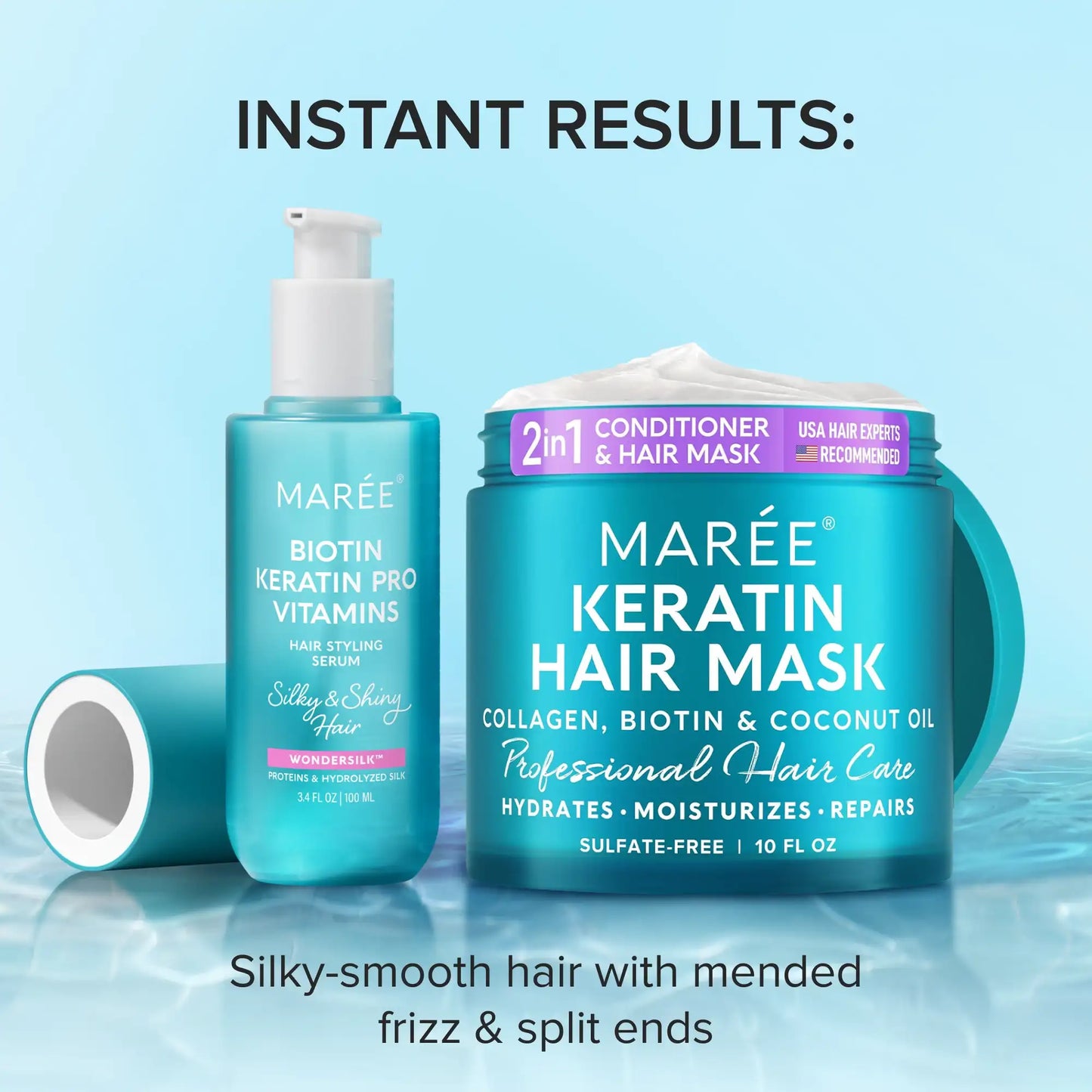 Daily Moisturizing Keratin Mask for Dry Hair