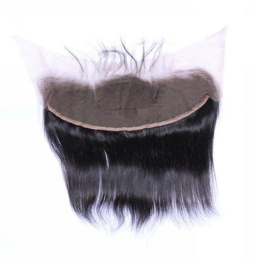 Straight Black 13x4 HD Lace Frontal, Human Hair
