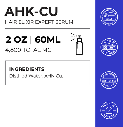 AHK-Cu Peptide Hair Elixir 4800mg