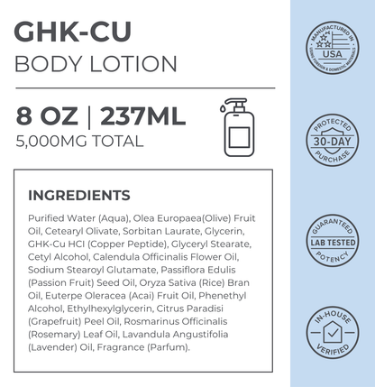 GHK-Cu Body Lotion