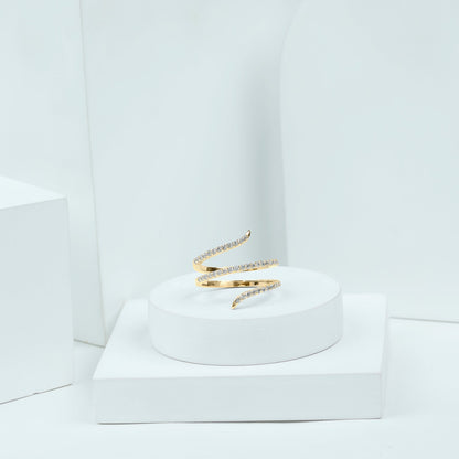 Certified Lab Grown Diamond Cocktail Ring For Women