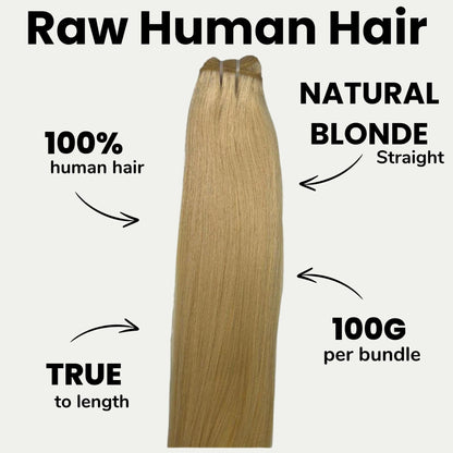#613 Blonde Straight Hair Bundles